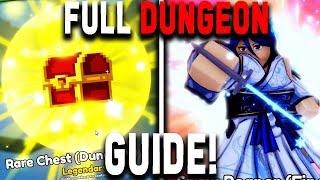 A FULL Guide To Dungeons! | Anime Adventures Update 20