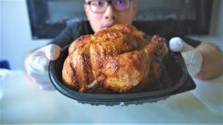 COSTCO ROTISSERIE CHICKEN. ASMR