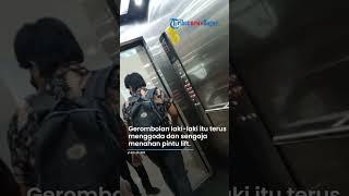 MIRIS! MAHASISWI Bercadar di UIN Jambi Dibully Segerombolan Laki-laki, Pintu Lift Sengaja Ditahan