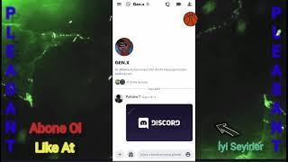 Discord Telefondan Siyah Tema Yapma ・Discord Öğretici 1