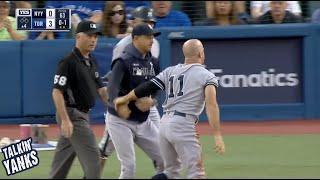 Brett Gardner gets ejected for saying nothing to the umpire, a breakdown