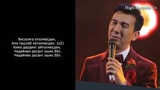 (KARAOKE) | Botir Qodirov - Oshiq bo’l