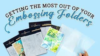 5 Unique Ways to Use Embossing Folders for Paper Crafting