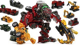 Transformers Movie 2 Rotf Studio Series Constructicon Devastator Combin 8 Vehicles Robot Toys