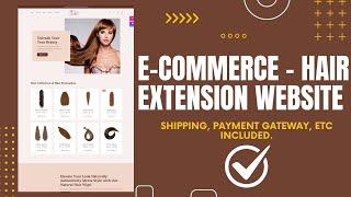 Learn to Create an Hair Extension Website Using Shop Mania Theme for WordPress