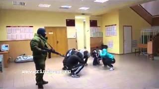 "Террористы" захватили здание суда в Вологде