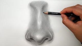 How to Draw a Nose - EASY