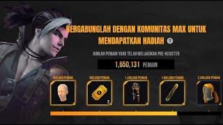 LIVE CR MABAR TEAM CODE FREE FIRE INDONESIA - LIVE FF INDO