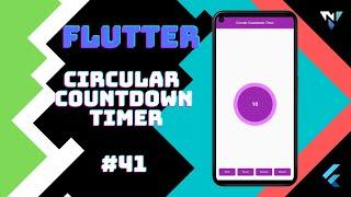 @Google #Flutter Tutorial for Beginners #41: Fun with Circular Countdown Timer in Flutter