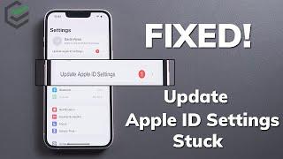 [Solved!!!] Update Apple ID Settings Stuck|Apple ID Suggestions StuckiOS 15.4/iPhone 13 Suppported