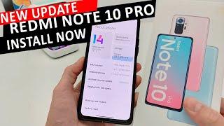 New Update Xiaomi Redmi Note 10 Pro MIUI 14 Global - Installing new features MIUI 15