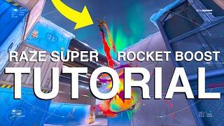 How to RAZE SUPER JUMP CONSISTENTLY - VALORANT Super Rocket Boost Tutorial