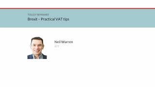 Brexit Practical VAT tips