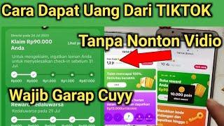 Terbaru! Cara Mendapatkan Uang Dari Aplikasi Tiktok Tanpa Nonton Vidio