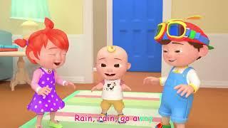 Rain Rain Go Away (Indoors Version) | CoComelon Nursery Rhymes & Kids Songs