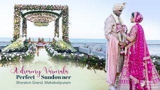 Beach Wedding Decor at Sheraton Grand Chennai | Destination Weddings | Mahabalipuram