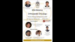 KOA WEBINAR : Orthopaedic Oncology