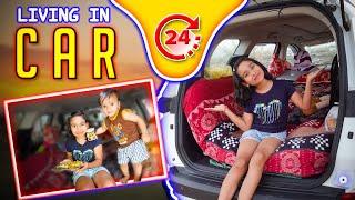 24 Hrs Living in Car CHALLANGE  | #LearnWithPari