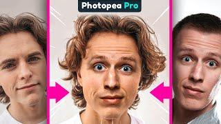 How to Face Swap in Photopea (face editing tutorial)