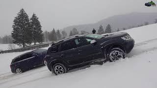 Dacia Duster meets Audi Q7 in Snow Off Road 2022