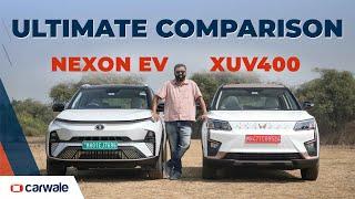 Tata Nexon EV vs Mahindra XUV400 Detailed Comparison | There is a Winner!
