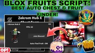 Blox Fruits Script Latest Auto Fast Farm Chest & Fruit Finder Not Detected *Keyless* Pc & Mobile