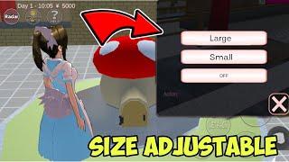 UPDATED SMALL MUSHROOM ADJUST THE SIZE [SAKURA SCHOOL SIMULATOR]