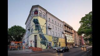 STREET ARTIST SUPER A RESTYLED THE FACADE OF THE URBAN NATION MUSEUM