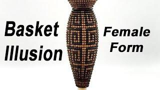 Woodturning | Basket Illusion Dress