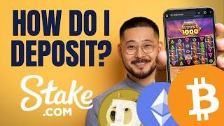 How to Deposit on Stake Crypto Casino