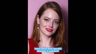 Emma Stone's Best Long Hair Moments: A Look Back"