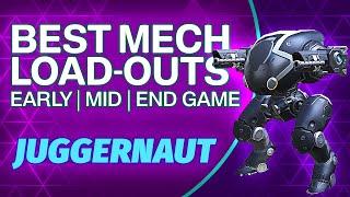 Best Mech Load-outs - Juggernaut | Best Weapons for Juggernaut Guide | Mech Arena