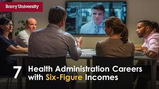 7 Health Administration Careers with Six-Figure Incomes