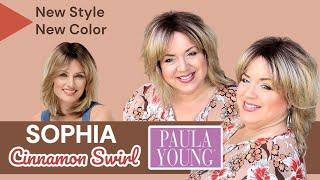 SOPHIA from Paula Young in the NEW Color Cinnamon Swirl  New Wig Alert! 