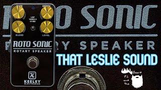 The Roto Sonic Rotary Speaker by Keeley Electronics - That Leslie Sound