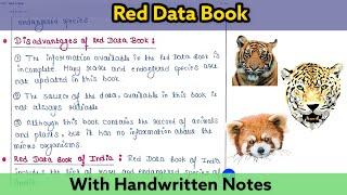 Red Data Book | Ecology lecture