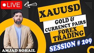 Live XAUUSD Gold and Currency Pairs Forex Trading Free Signals | Session # 209 | Forex Fever