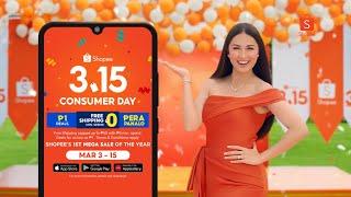 It's Shopee's 1st Mega Sale of The Year with Marian Rivera this 3.3 - 3.15!