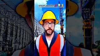 smart worker‍️ #constructionworld #workout #constructionworldmagazine #world