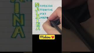 Meaning of the name MALAINA #meaning #name #malaina