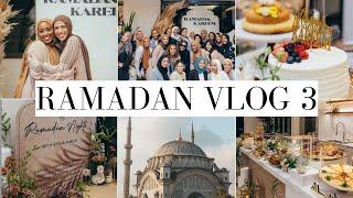 Ramadan Vlog 3 | Aysha's Iftar Event , Pilates, Ramadan Night Market, Dairy Free Cheesecake & More