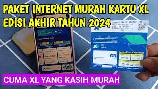 PAKET MURAH INTERNET KARTU XL 2024