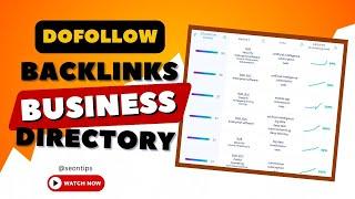 How To Create HIgh Authority Business Directory Dofollow Backlinks - Instant Approval