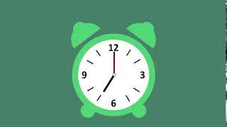 Alarm Clock Animation / Motion Graphics / After effects cc 2019