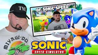 REACTING To My FIRST EVER Sonic Speed Simulator Video! *MEGA CRINGE*