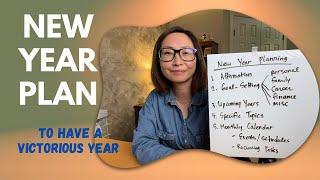 How I Plan My Year: Simple & Effective New Year Planning Tips 새해 계획