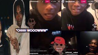 Bouba Savage & Sha Ek Go At It With BBG Steppa “Drop Loaction I’m Otw”