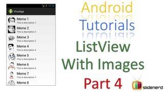 87 Android ListView With Image Part 4 |