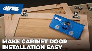 Kreg Concealed Hinge Jig - How To Easily Install Hinges