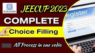 JEECUP COUNSELING 2023 || CHOICE FILLING & ALL PROCESS